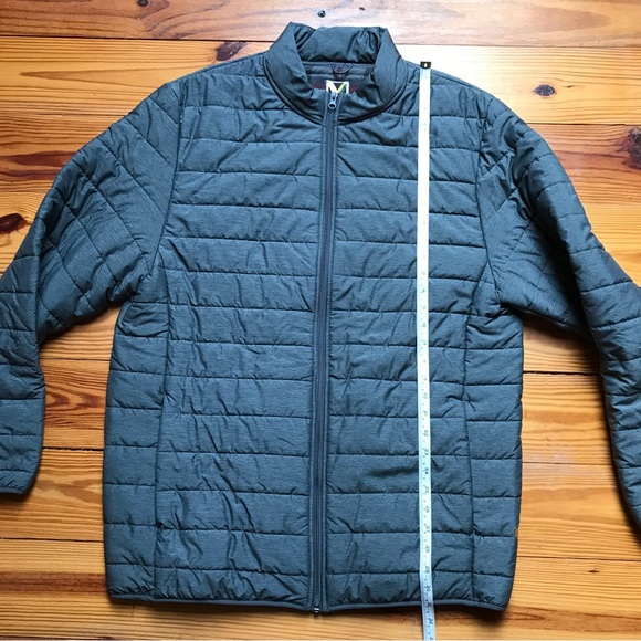 Voyager Grey Red Fleece Lined Puffer Jacket, NWT, XXL - Picture 8 of 13